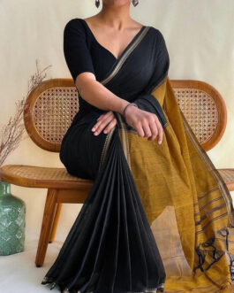 Khadi cotton saree