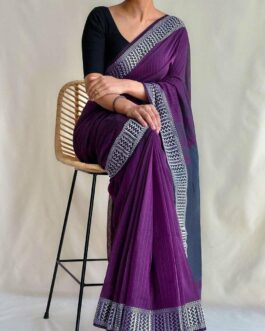 Khadi cotton saree