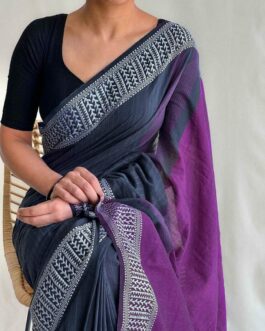 Khadi cotton saree